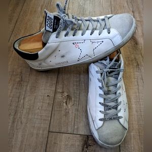 Golden Goose Super-Star Dotted Heart